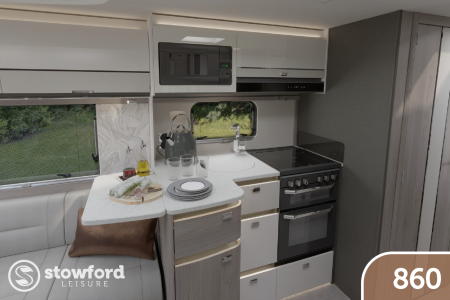 2026 Swift Elegance Grande 860 Kitchen
