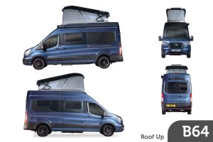 Endeavour B64 Exterior with Roof Up