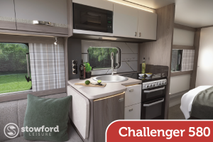 Swift Challenger 580 Kitchen